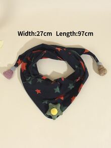 兒童圍巾 - 彩色 - 查看 5