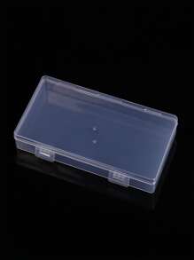 Pp Material Rectangular Transparent Plastic Box, Storage Box For Fishing Tackle, Stationery, With Lock Buckle - Clear - View 10