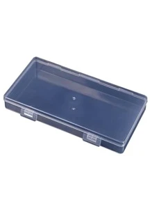 Pp Material Rectangular Transparent Plastic Box, Storage Box For Fishing Tackle, Stationery, With Lock Buckle - Clear - View 3