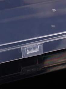 Pp Material Rectangular Transparent Plastic Box, Storage Box For Fishing Tackle, Stationery, With Lock Buckle - Clear - View 4