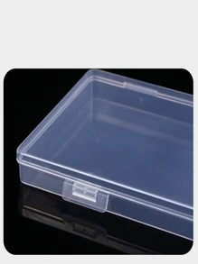 Pp Material Rectangular Transparent Plastic Box, Storage Box For Fishing Tackle, Stationery, With Lock Buckle - Clear - View 8