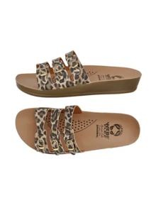 Women Flip-Flops - 駝色 - 查看 2