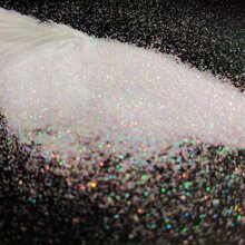 Dofuny 20g/Pack 0.2mm Super Fine Holographic Symphony Colorful Glitter Powder, Suitable For DIY Lipstick, Cosmetics, Nail Art Decoration, Polyester Glitter, Nail Chrome Powder, Nail Jewelry, Nail Gems, Nail Supplies - Multicolor - View 6