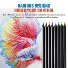 8入組大漸變彩虹鉛筆蠟筆顏色鉛筆套裝適用於兒童&成年人多彩鉛筆理想適用於繪畫素描,染色鉛筆適用於成年人初學者兒童染色藝術用品 - 彩色 - 查看 7