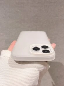 简单磨砂硬质亚克力保护壳适用于 17 Pro Max/17 Pro/17 Air/17/16/16 Pro Max/16 Plus/16 Pro/16E/15/15 Pro Max/15 Pro/15 Plus/11/12/13/14 Pro Max/XS/XR/11 Pro/11 Pro Max/12 Pro/12 Pro Max/13 Pro/13 Pro Max/14 Pro/14 Pro Max - 白色 - 查看 7