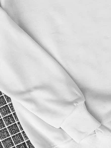 Men Sweatshirts - 白色 - 查看 4