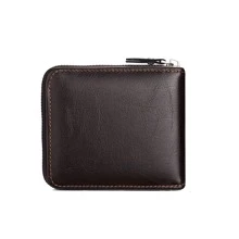 1 chiếc ví thời trang họa tiết cá sấu có in chữ, đựng tiền mặt di động cho nhân viên văn phòng nam, làm việc tại trường đại học, đi làm, đi làm văn phòng, kỷ niệm ngày cưới, làm quà tặng sinh nhật cho ngày lễ tình nhân, quà tặng cho nam, ví, ví nhỏ, ví da nam - Màu nâu  Mocha - Xem 5