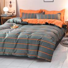 1 set poliéster con estampado Colcha Funda para almohada Set , 3 piezas