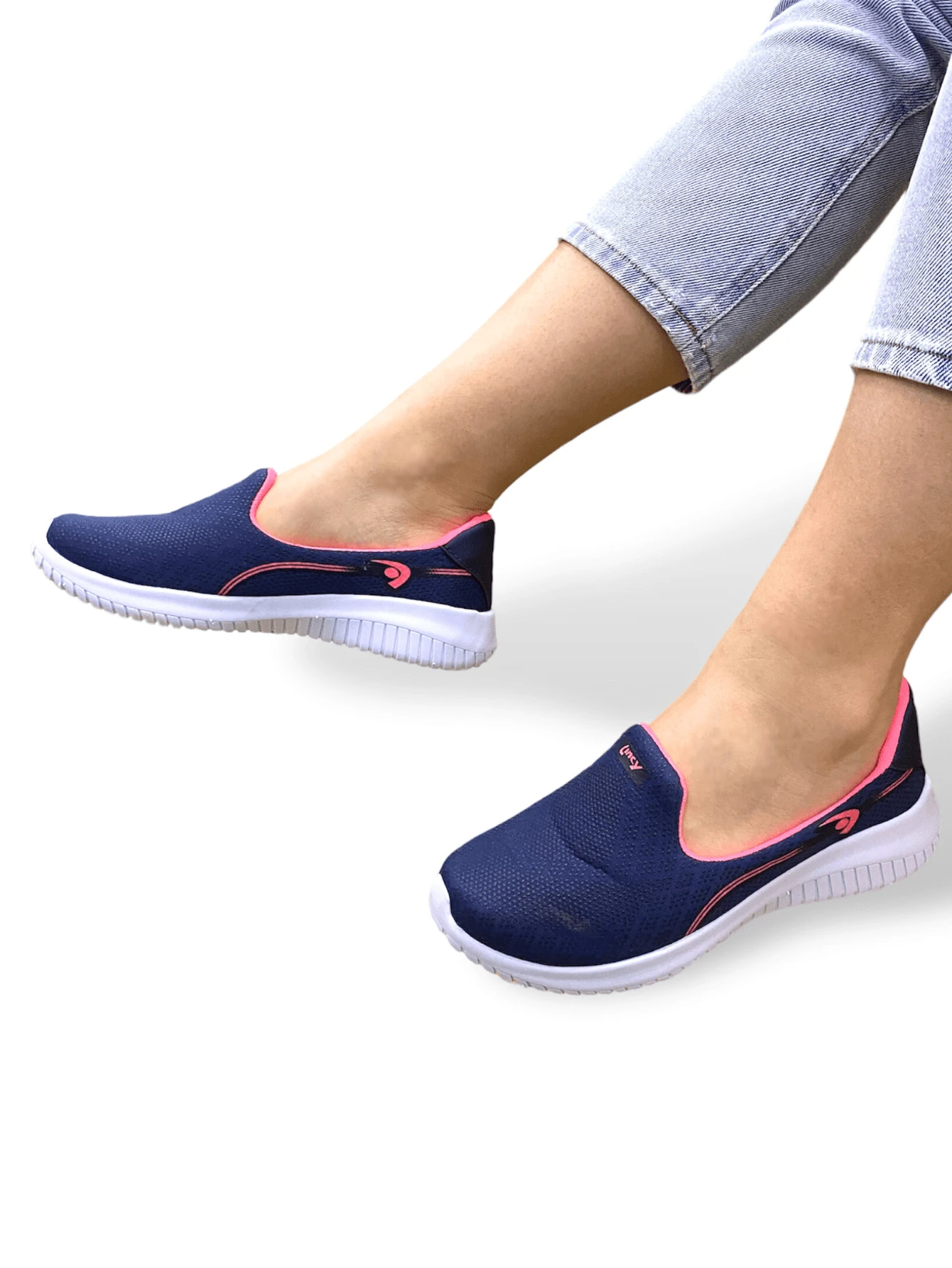 Women Casual Shoes - Navy Blue - View 1
