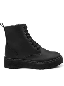 Women Fashion Boots - màu đen - Xem 3