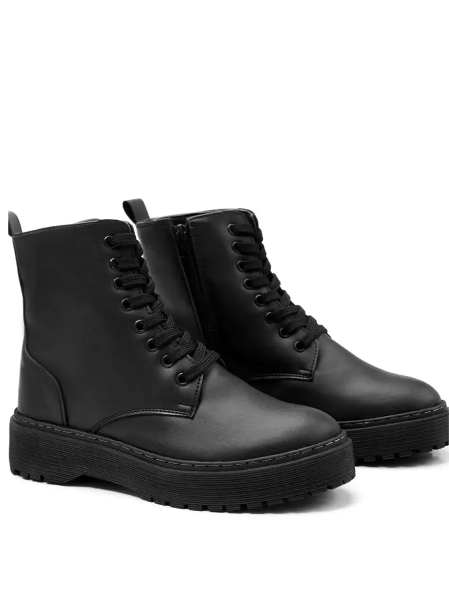 Women Fashion Boots - màu đen - Xem 1