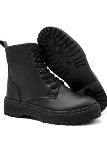 Women Fashion Boots - màu đen - Xem 2