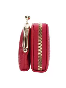 Multifunction Small Coin Zipper Pouch Wallet For Lightweight Portable Card ID Card White-Collar Workers For Female For Holiday For Anniversary For Birthday Gift Accessories Gift Wristlet Wallet Wristlet Wallet Card Holder Wallet Business Card Holder Credit Card Holder Women For Women Wallet Mini Wallet Purse Wallet Card Wallet