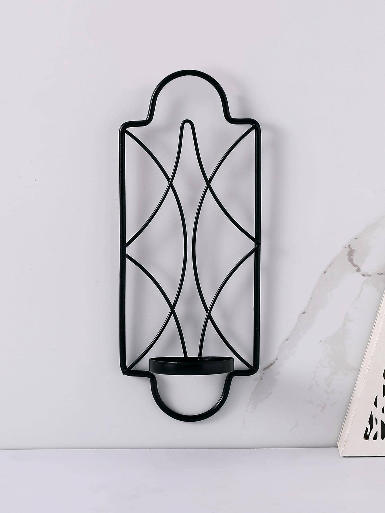 1pc Creative Iron Wall Decoration Candlestick Pendant SHEIN USA