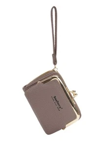 Monedero/cartera pequeña multifuncional con cremallera, billetera portátil y ligera para tarjetas de identificación, para trabajadores de cuello blanco, mujeres, regalos de vacaciones, aniversarios, cumpleaños, accesorios, tarjetero, billetera para tarjetas de negocios, billetera para tarjetas de crédito