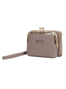 Monedero/cartera pequeña multifuncional con cremallera, billetera portátil y ligera para tarjetas de identificación, para trabajadores de cuello blanco, mujeres, regalos de vacaciones, aniversarios, cumpleaños, accesorios, tarjetero, billetera para tarjetas de negocios, billetera para tarjetas de crédito