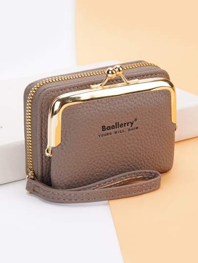 Multifunction Small Coin Purse Zipper Pouch Wallet Purse For Lightweight Portable Card ID Card White-Collar Workers For Female For Holiday For Anniversary For Birthday Gift Accessories Gift Wristlet Wallet Card Holder Wallet Business Card Holder Credit Card Holder Women