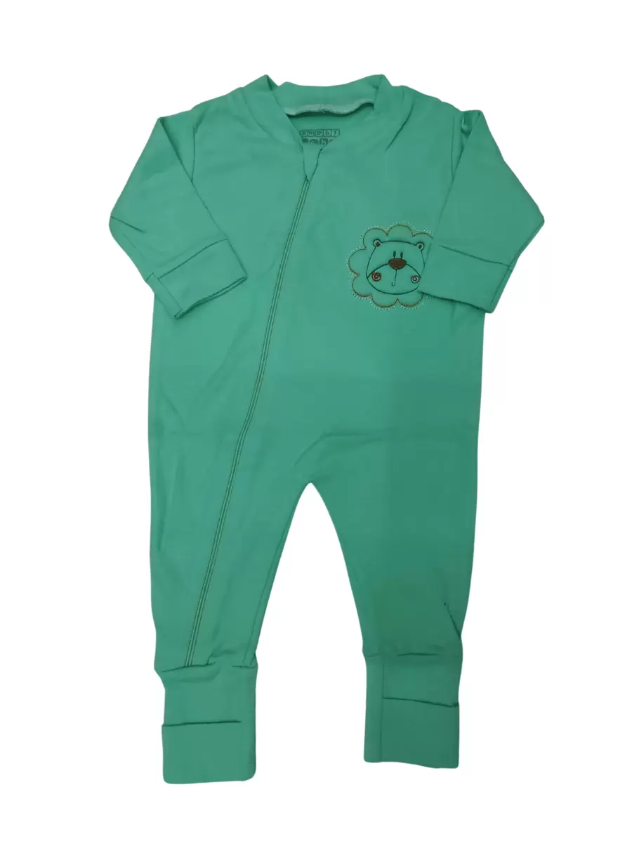 Baby Girls Jumpsuits - màu xanh lá - Xem 1