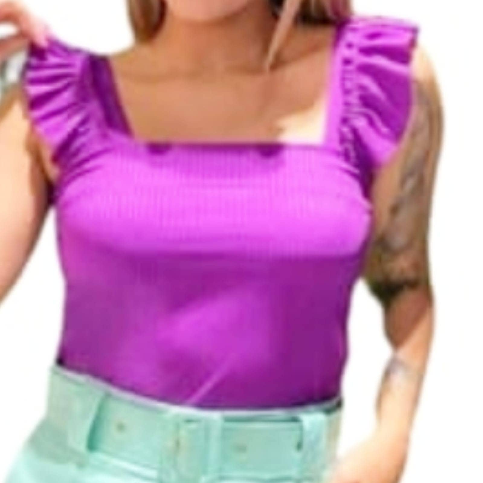 Women Blouses - 橘色 - 查看 1