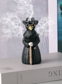 1 Miếng Creative Rùng rợn Nhựa Con quạ Hình dạng Đồ trang trí Đen Mùi thơm - màu đen - Xem 6