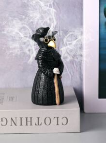 1 Miếng Creative Rùng rợn Nhựa Con quạ Hình dạng Đồ trang trí Đen Mùi thơm - màu đen - Xem 3