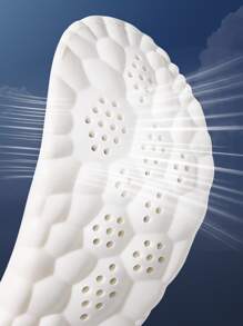 High Elastic Latex Insoles, Shock-Absorbing And Cushioning, Arch Support Sports Shoe Insoles, Breathable