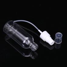 1 件便携式喷雾瓶，可再填充透明塑料喷雾瓶，重返校园 - 無色 - 查看 6