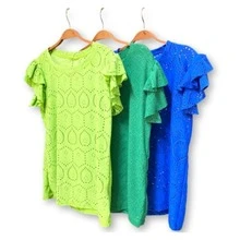 Women Blouses - 乾枯玫瑰色 - 查看 3