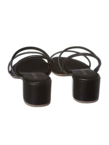 Women Heeled Sandals - màu đen - Xem 4