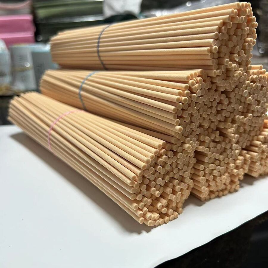 30入組彩色香氛棒(無火), 帶香藤, 香氛水, 除臭和芳香療法纖維棒