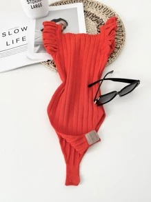 Women Sweater Co-ords - Màu Cam cháy - Xem 1