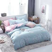 1pc Single Bedding Cover In Aesthetic Style With Aloe Material, Chinese Style - Multicolor - View 1