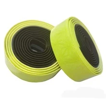 1 Par Cinta De Manillar Para Bicicleta De Carretera De Pu De 3m Nueva Con Antideslizante Y Suave, Y 2 Tapones Para Manillar Compatibles Con Manillar De Mtb, J003 - Verde Oscuro - Ver 1