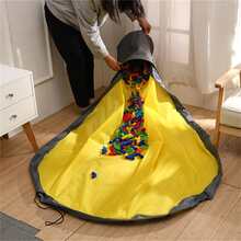 1pc Pet Supplies Storage Bucket, Suitable For Storing Pet Toys And Training Supplies - Grey - View 1