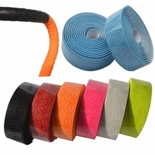 1 Par Cinta De Manillar Para Bicicleta De Carretera De Pu De 3m Nueva Con Antideslizante Y Suave, Y 2 Tapones Para Manillar Compatibles Con Manillar De Mtb, J003 - Verde Oscuro - Ver 4