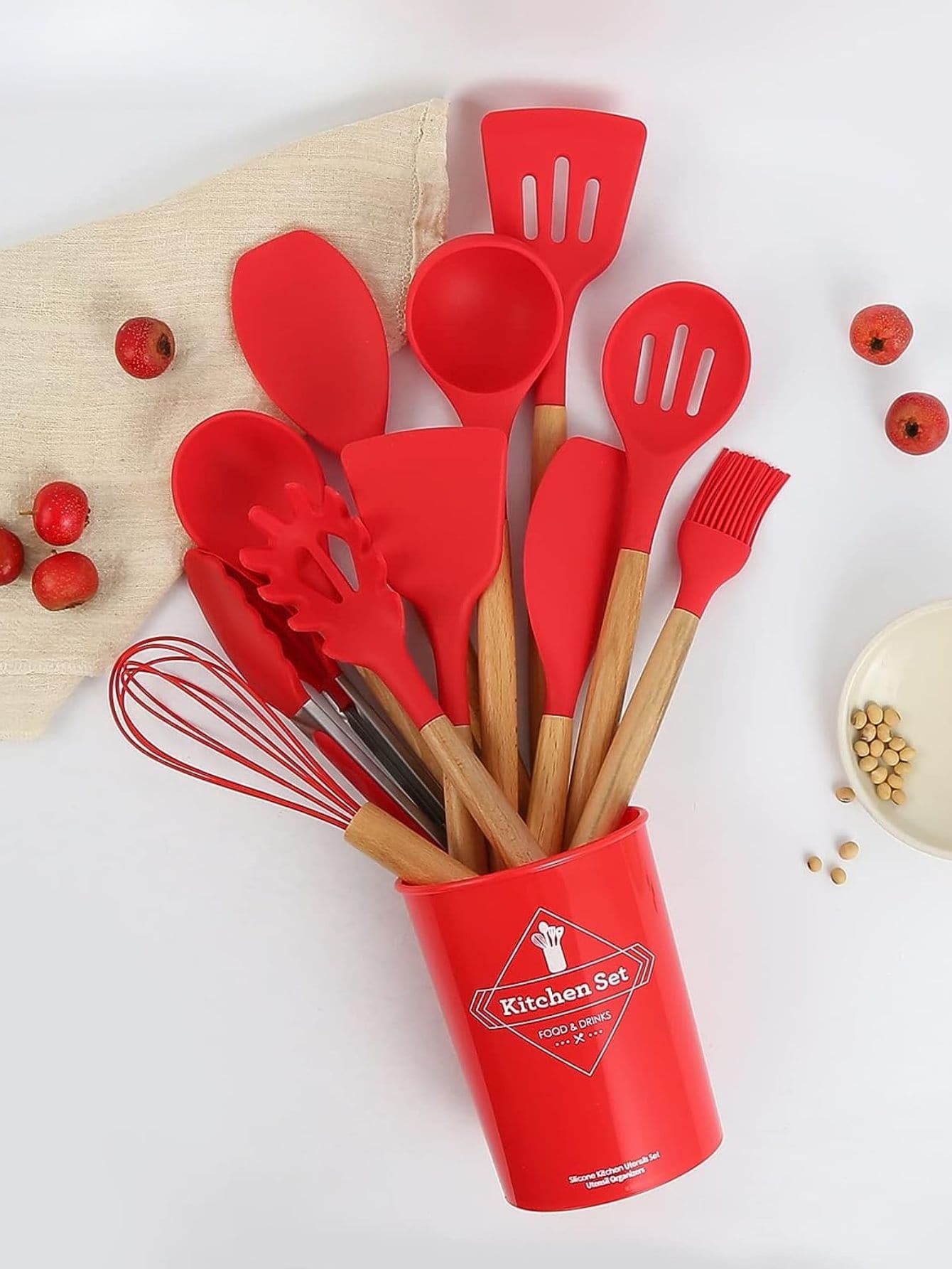 Cooking Tool Sets - Đỏ - Xem 1