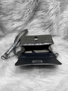 Women Evening Bags - 石墨 - 查看 4