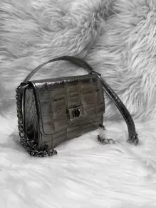 Women Evening Bags - 石墨 - 查看 1