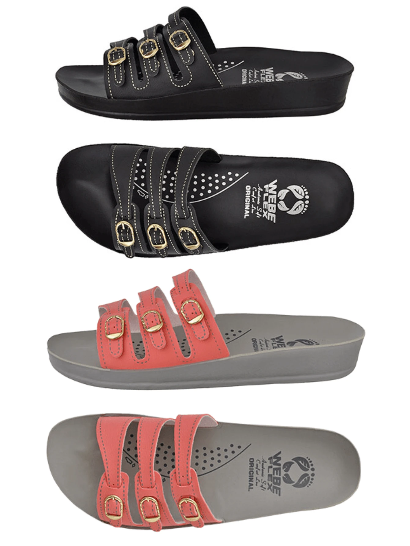 Women Flip-Flops - Màu Hồng  San hô - Xem 1