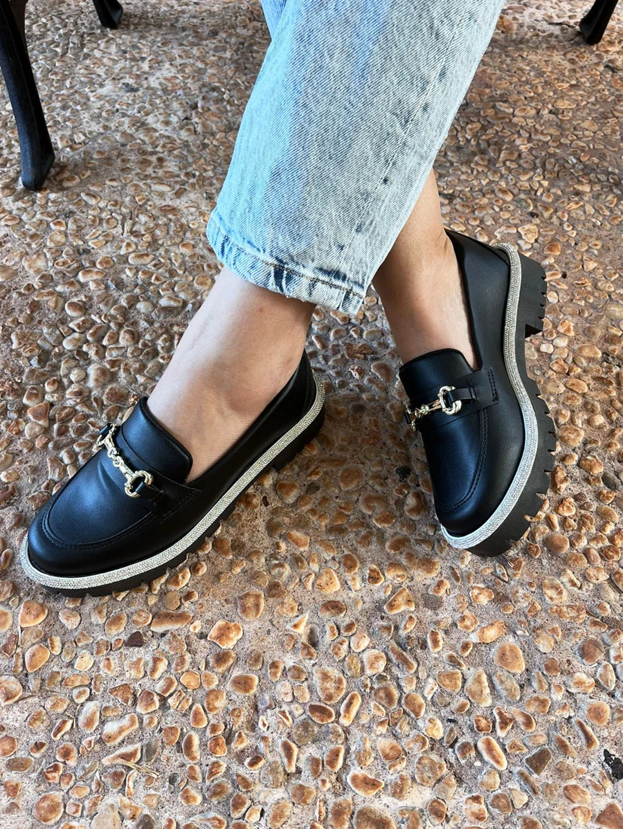 Women Casual Shoes - 黑色 - 查看 1