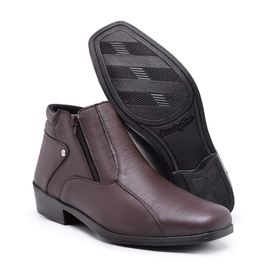 Men Boots - 鏽棕色 - 查看 1