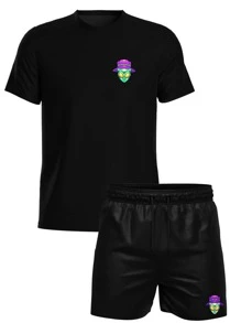 Men Shirts - 黑色 - 查看 1