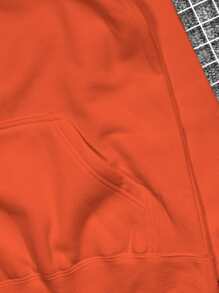 Men Sweatshirts - 橘色 - 查看 4