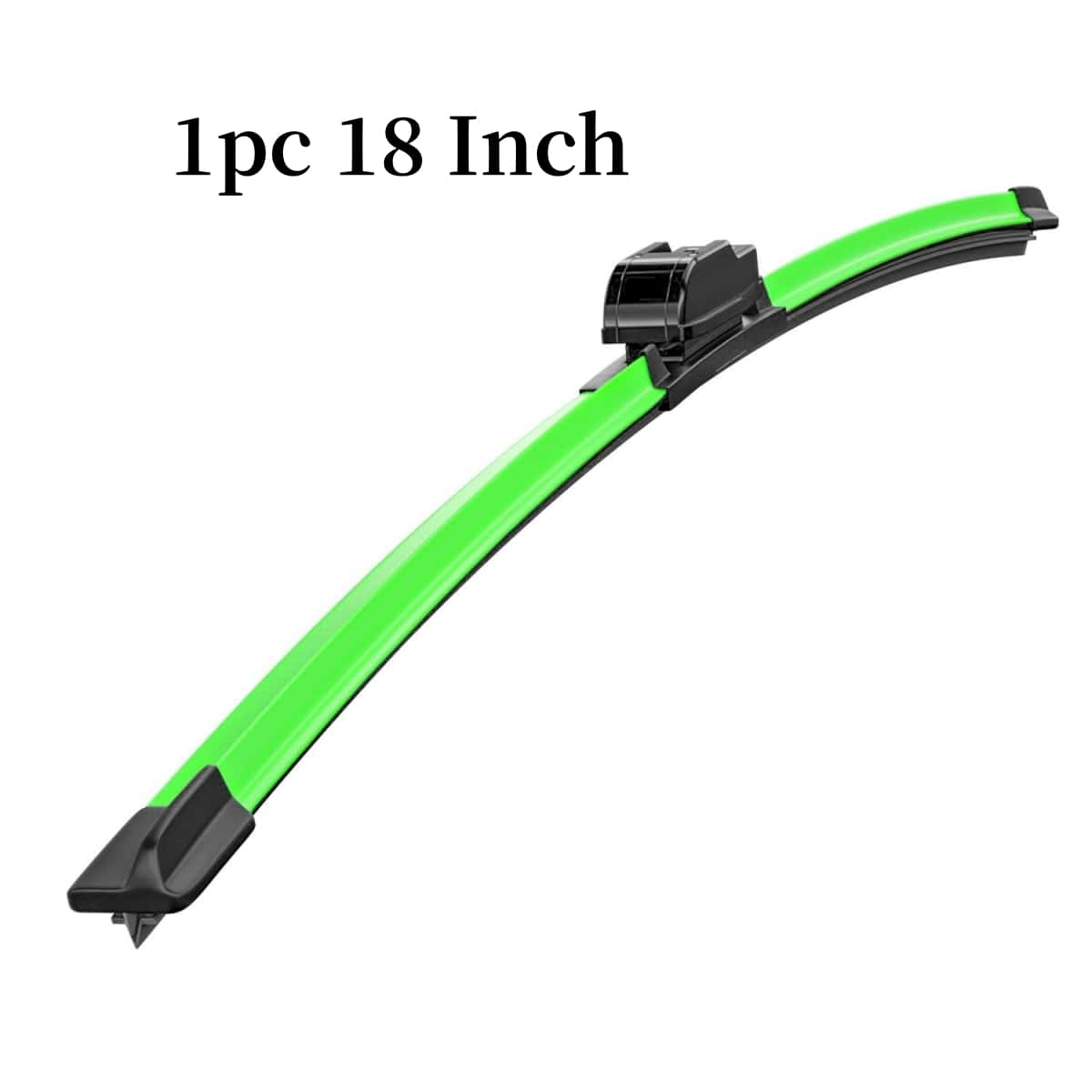 1pc CHMJA 2-In-1 green Water Repellent Wiper Blades, 18 Inch Windshield Wipers , Automotive Replacement Windshield Wiper Blades With Professional CHMJA Water Repellency Formula - Green - View 1