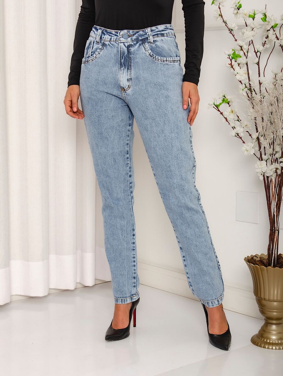 Women Jeans - Rửa nhẹ - Xem 1