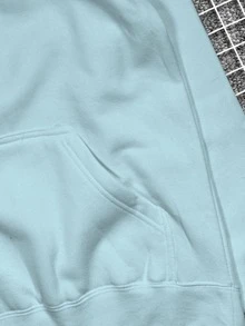 Men Sweatshirts - 淺藍色 - 查看 5
