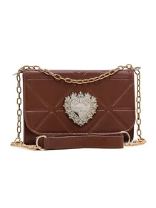 Women Evening Bags - 鏽棕色 - 查看 2