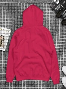 Men Sweatshirts - 紅色 - 查看 3