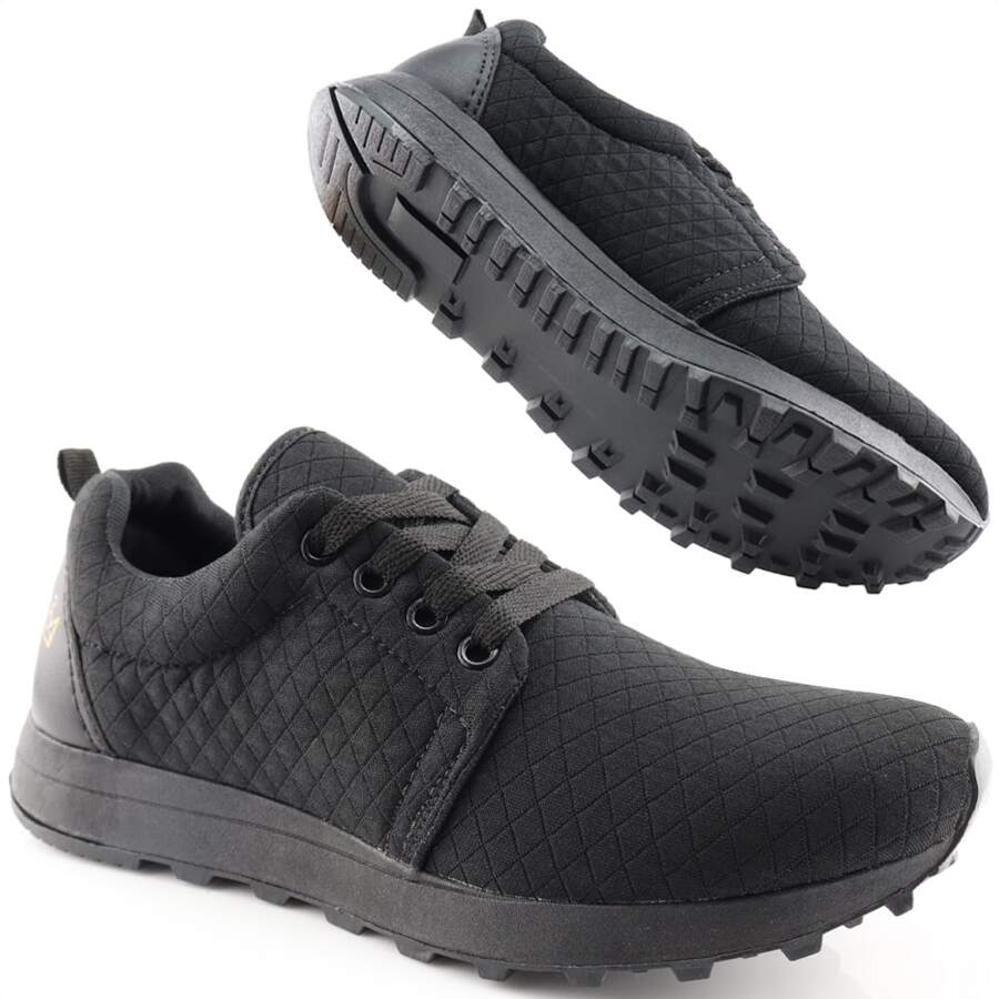 Women Sports Shoes - 黑色 - 查看 1