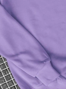 Men Sweatshirts - Màu đỏ tím - Xem 5